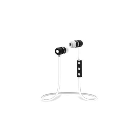 Swe-Tech 3C Bluetooth Wireless Sports Earbuds w/ In-line Microphone, Control Buttons, White FWT5002-123WH